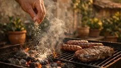 Sale grosso sulle braci: il trucco per spegnere le fiammate e salvare la grigliata