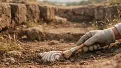 Scoperta a Vulci: riemerge una Kore in marmo e riscrive i contatti tra Etruschi e Greci