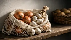 Come conservare aglio e cipolle più a lungo: il metodo semplice per evitare germogli e muffa