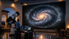 Materia oscura: un nuovo metodo misura gli aloni dalle immagini profonde delle galassie