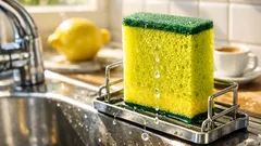 Il trucco da 10 secondi per evitare che la spugna da cucina puzzi e si riempia di batteri