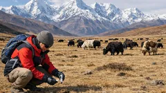 Scoperto un enorme catalogo di microbi intestinali negli erbivori d’alta quota: oltre l’88% è nuovo