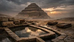 L’acqua ha aiutato a costruire le piramidi? La nuova ipotesi su Saqqara