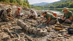 Scoperto K2 nel bacino di Hațeg: oltre 800 fossili in meno di 5 m²