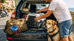 Viaggiare con cani e gatti d’estate: checklist completa tra documenti, sicurezza e caldo